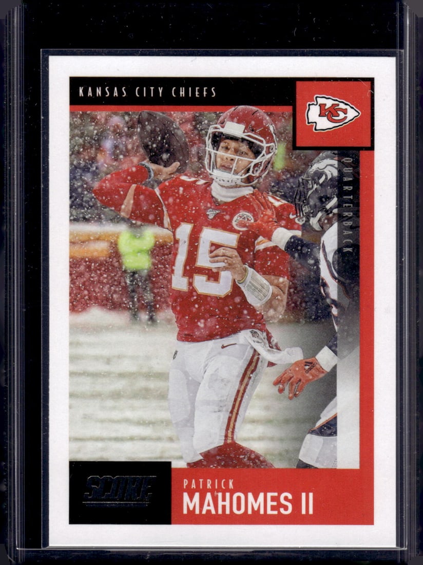 Patrick Mahomes 2020 Score #136 Kansas City Chiefs (1 of 2)
