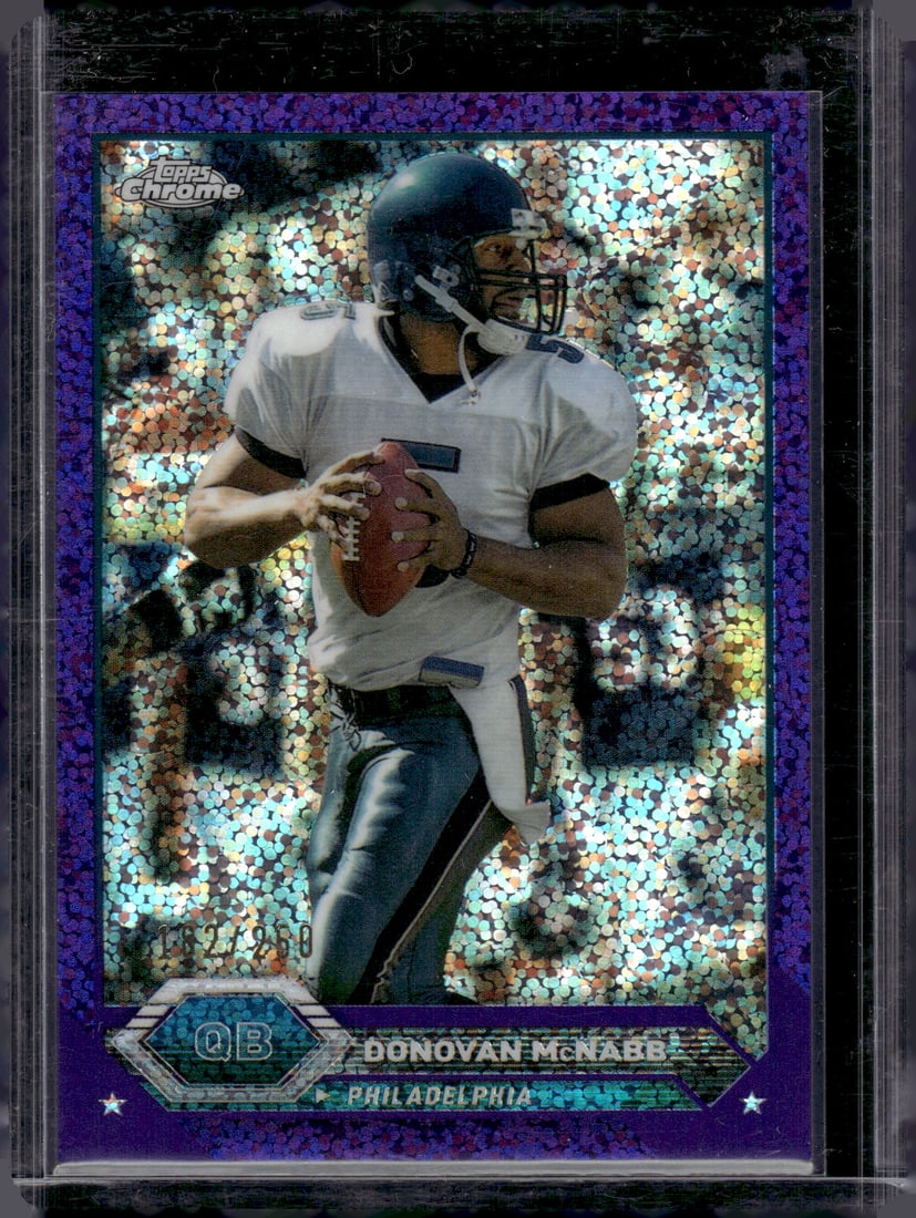 Donovan McNabb Purple Speckle Refractor /250 2023 Topps Composite Chrome #40 (1 of 2)