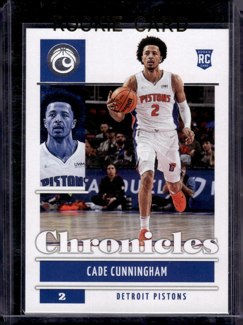 Cade Cunningham Rookie Card 2021-22 Chronicles #50 Detroit Pistons (1 of 2)