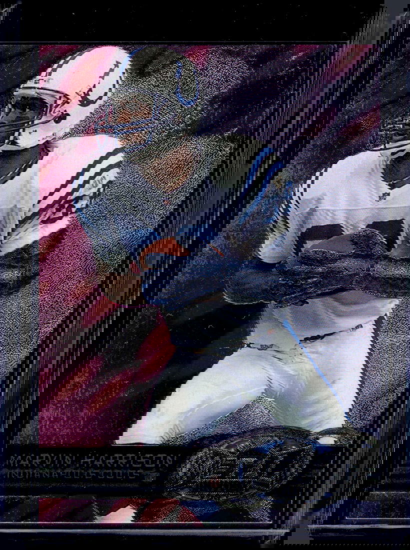 Marvin Harrison 1997 Skybox Metal Universe #62 Indianapolis Colts: SkyBox, Vintage Football NFL Trading Cards, Old Sports Cards for Sale Near Me, Hall of Fame & Super Bowl Player Cards, Auction Memorabilia Lots for Sale on Line