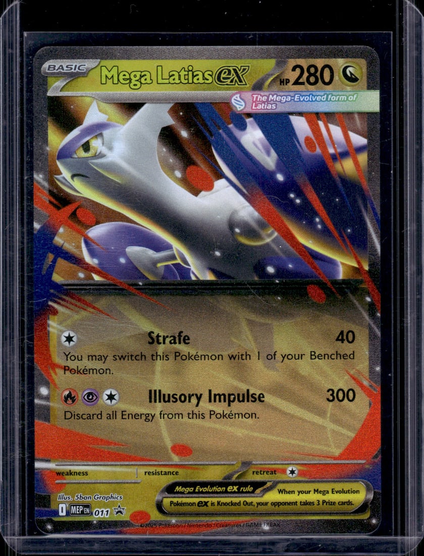 2025 Pokemon Mega Evolution Promo Mega Latias Ex #11 (1 of 2)
