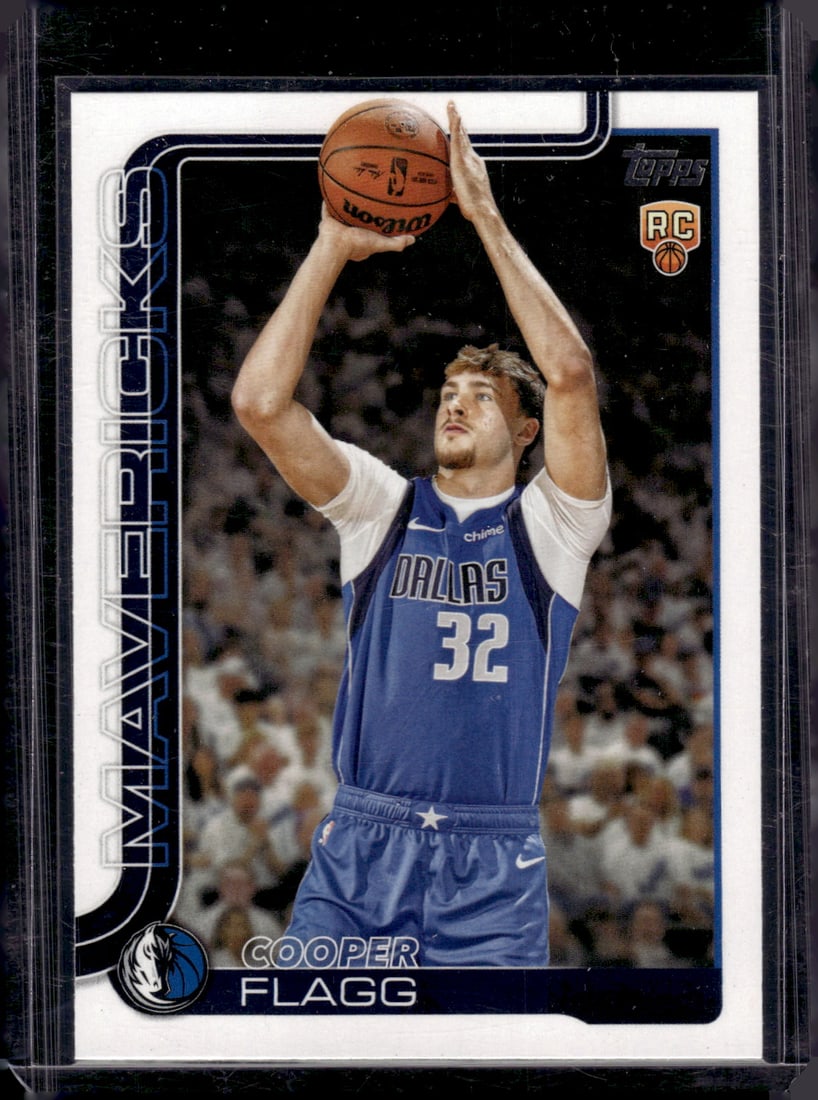 Cooper Flagg Rookie Card 2025-26 Topps #201 Dallas Mavericks: Topps Basketball NBA Trading & Sports Cards, Sports Cards for Sale Near Me, Chrome, Refractor, SP, SSP, Valuable Auction Memorabilia Lots Sold On Line, NBA Championship & Hall of Fame Player Cards