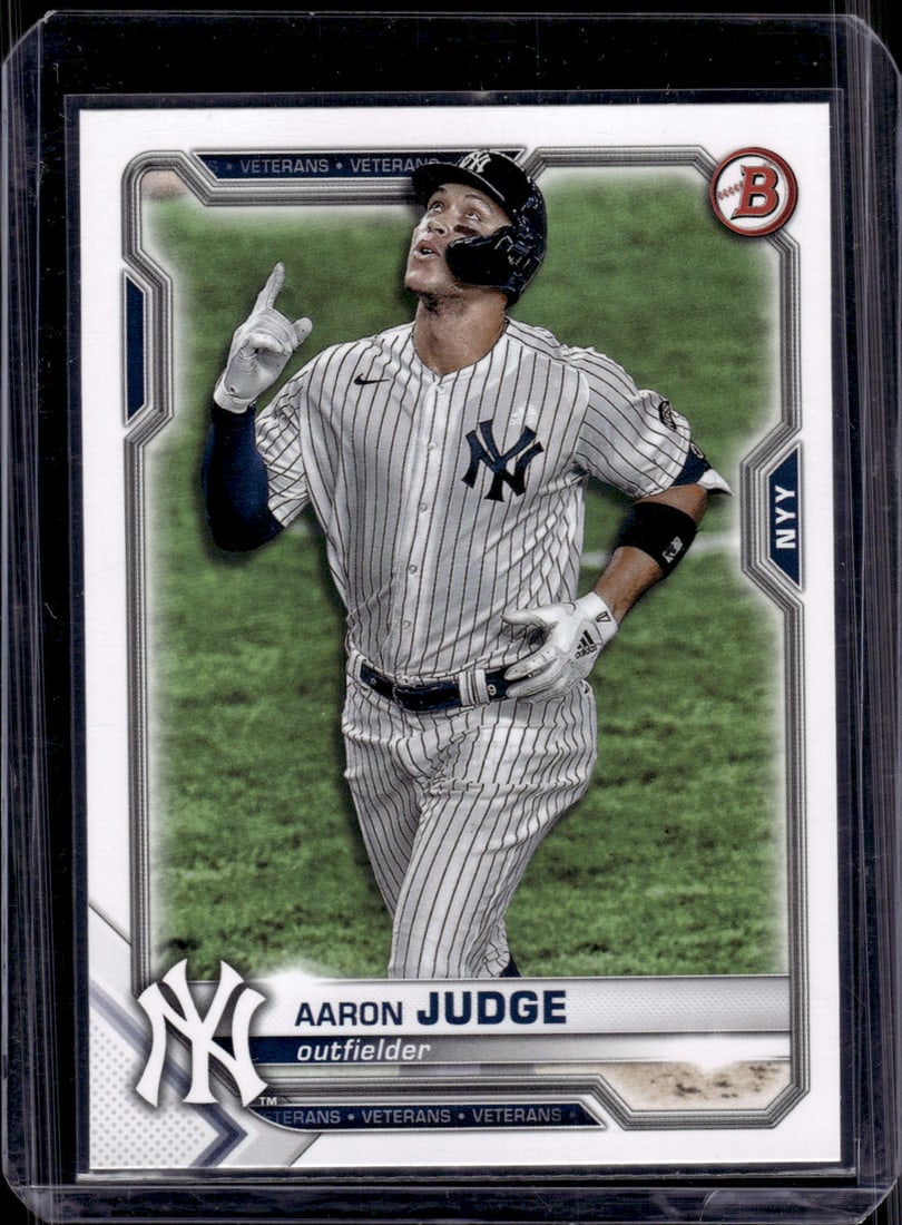 Aaron Judge 2021 Bowman #74 New York Yankees: Bowman Baseball MLB Trading & Sports Cards, Sports Cards for Sale Near Me, World Series & Hall of Fame Players, SP, SSP, Chrome, 1st Bowman, Auction Memorabilia Lots Sold On Line