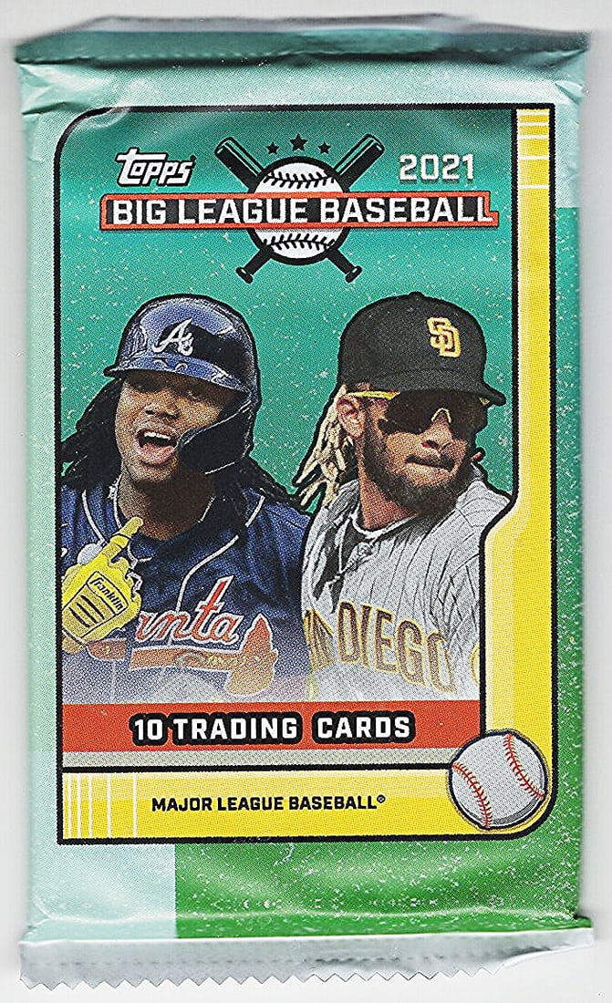 2021 Topps Big League Baseball Blaster Box Pack (1 of 1)
