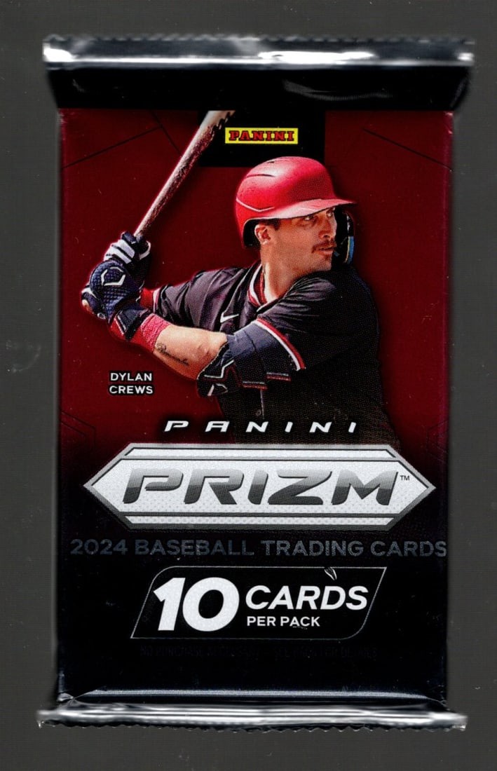 2025 Panini Prizm Baseball Cards MEGA BOX PACK - Paul Skenes, Elly De La Cruz, James Wood: Prizm Baseball MLB Trading & Sports Cards, Paul Skenes, Elly De La Cruz, James Wood, Silver Prizm, Cracked Ice, SP, Autographs, Numbered Cards, Auction Commemorative Lots for Sale on Line, Sports Card