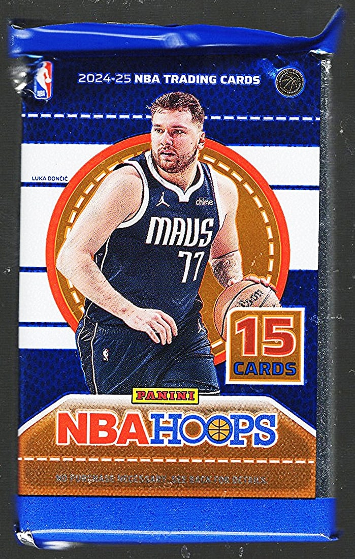 2024-25 Panini NBA Hoops Basketball Blaster Box Pack (1 of 1)