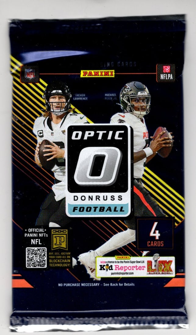 2024-25 Donruss Optic Football BLASTER BOX PACK - Downtown, Uptown Inserts, Jayden Daniels Sports: Donruss Optic Football NFL Trading & Sports Cards, Rookies In this set are Jayden Daniels, Bo Nix, Michael Penix, Jr, Caleb Williams, Drake Maye, Marvin Harrison, Jr, Uptown SP, Rated Rookie, Downtown