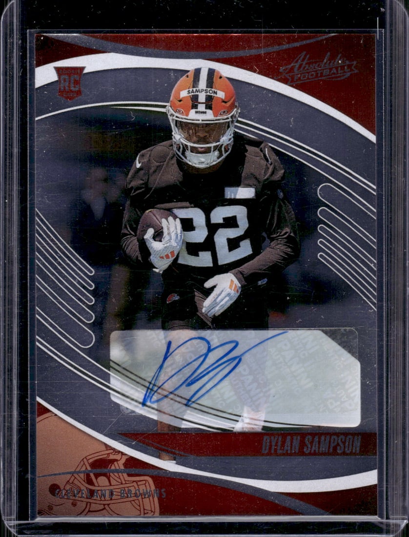 Dylan Sampson Rookie Auto 2025 Absolute #121 Cleveland Browns (1 of 2)
