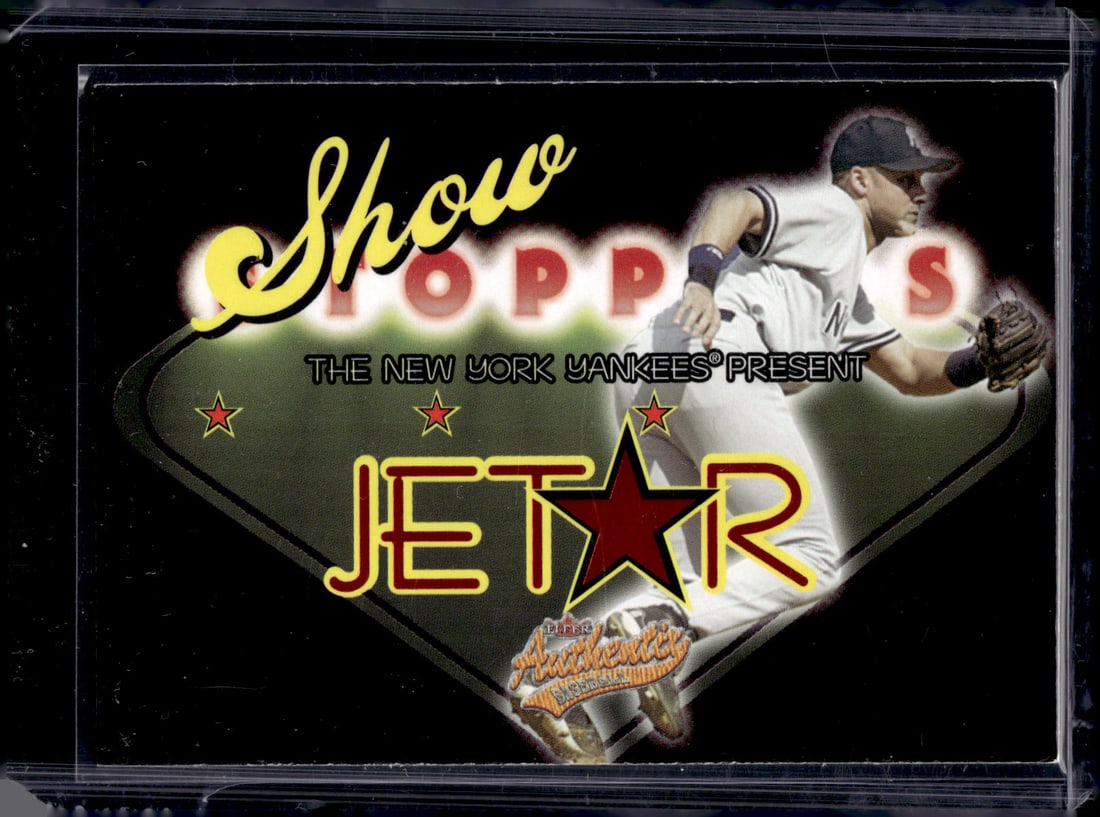 Derek Jeter Show Stoppers 2005 Fleer Authentix #SS-2 New York Yankees (1 of 2)