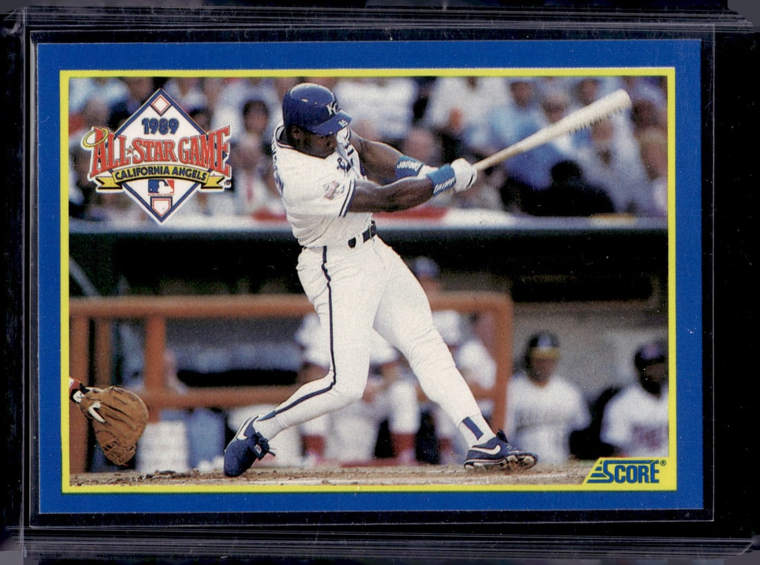 Bo Jackson All-Star MVP 1990 Score #566 Kansas City Royals: Score Vintage Baseball MLB Trading & Sports Cards, Old Sports Cards for Sale Near Me, Auction Memorabilia Lots for Sale On Line, World Series & Hall of Fame Players