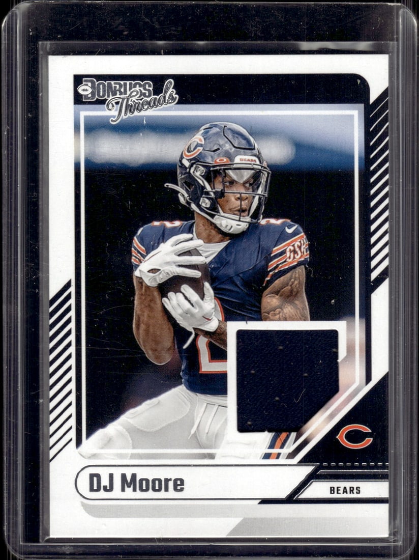 Dj Moore Patch 2024 Donruss #DTH-DJM Chicago Bears (1 of 2)