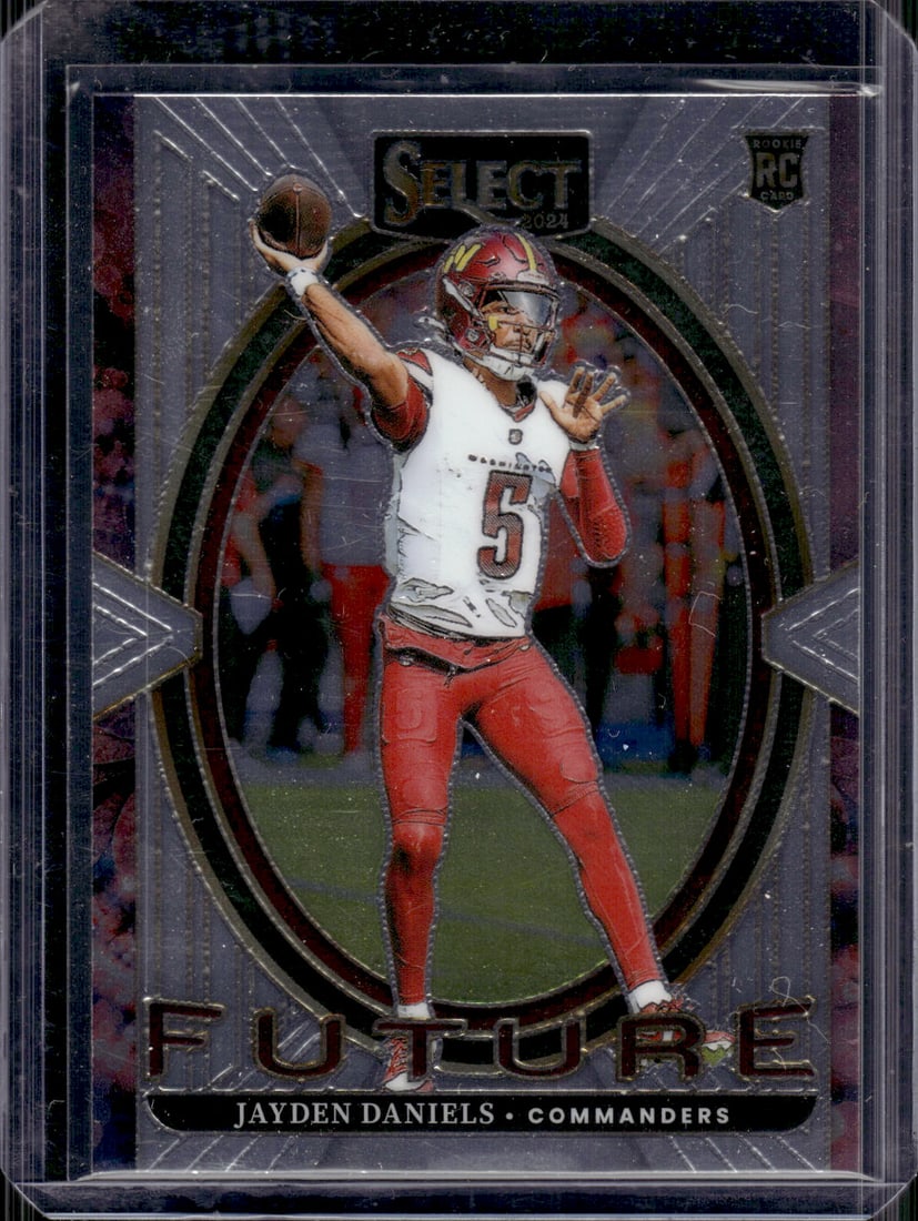 Jayden Daniels Rookie Card Future 2024 Select #4 Washington Commanders (1 of 2)