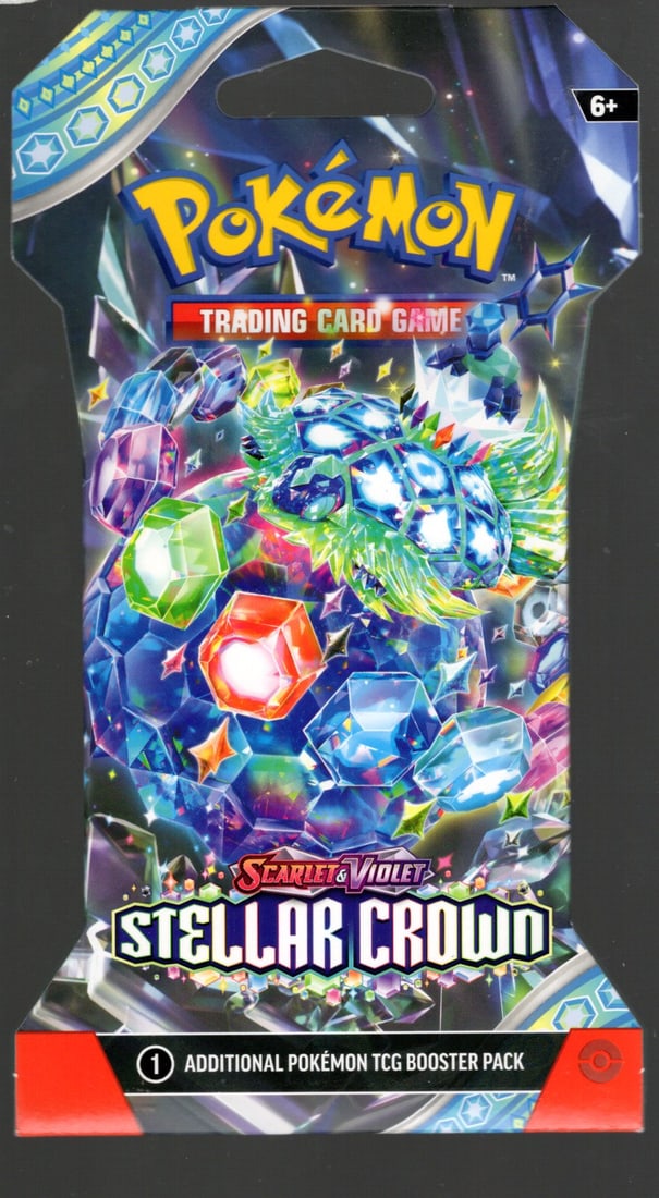 2024 Pokemon Scarlet & Violet Stellar Crown Sleeved 10 Card Booster Pack Charizard: Pokemon Trading Card Game Cards, Charizard, Pikachu, Mewto, EX, Referse Holo, Holo Rare Cards, Secret Rare Cards, Full Art Cards, Evee, 3 Stars Ultra Rare Cards, Double Rare, Illustration Rare, Specia