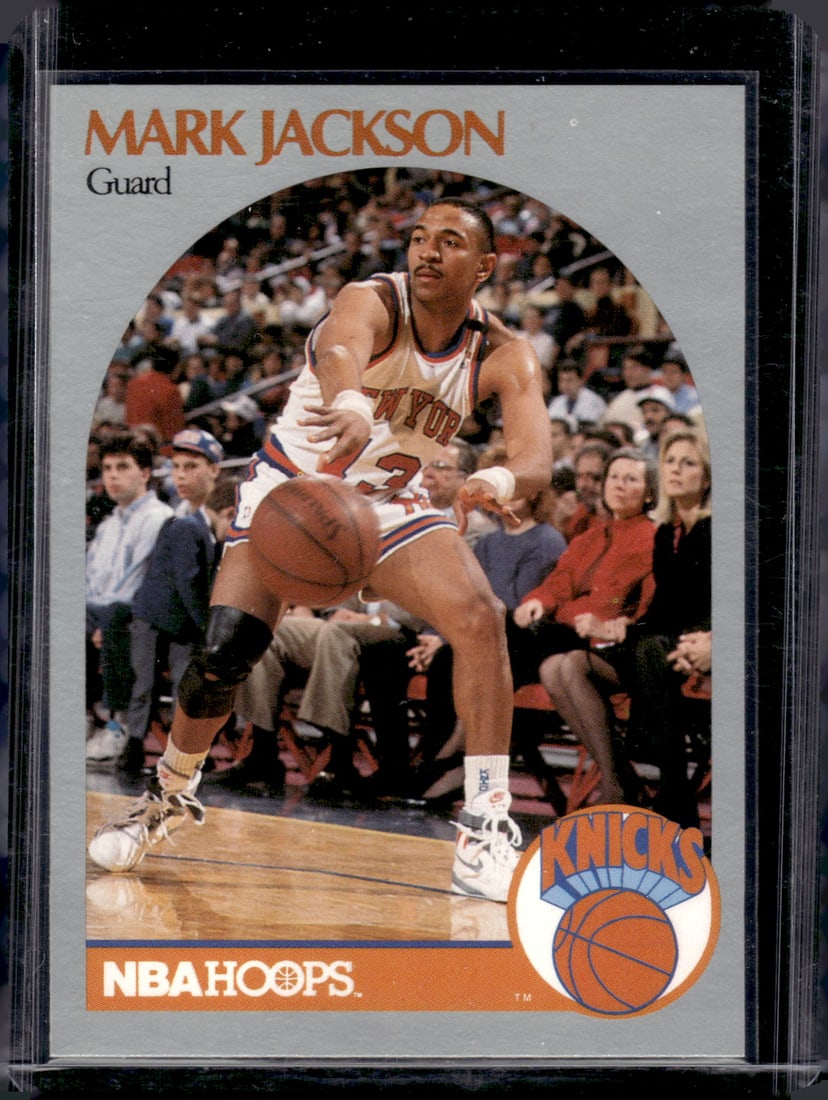 Mark Jackson 1990-91 NBA Hoops Menendez Brothers in Back #205 (1 of 2)