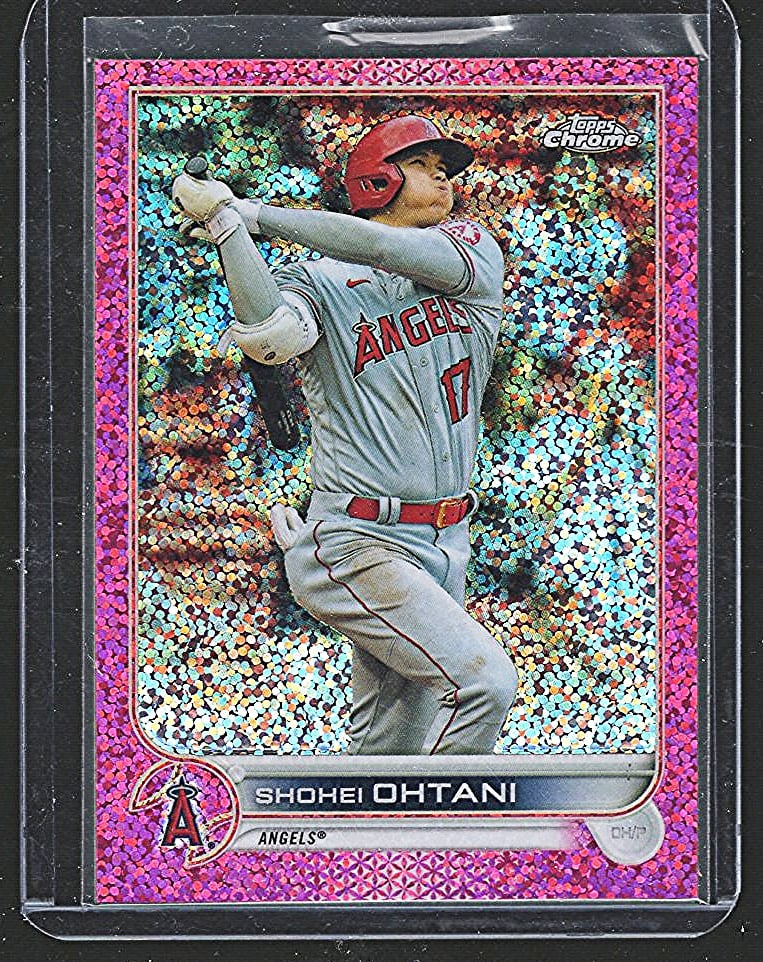 Shohei Ohtani #67/350 Magenta Speckle Refractor 2022 Topps Chrome #1 (1 of 2)