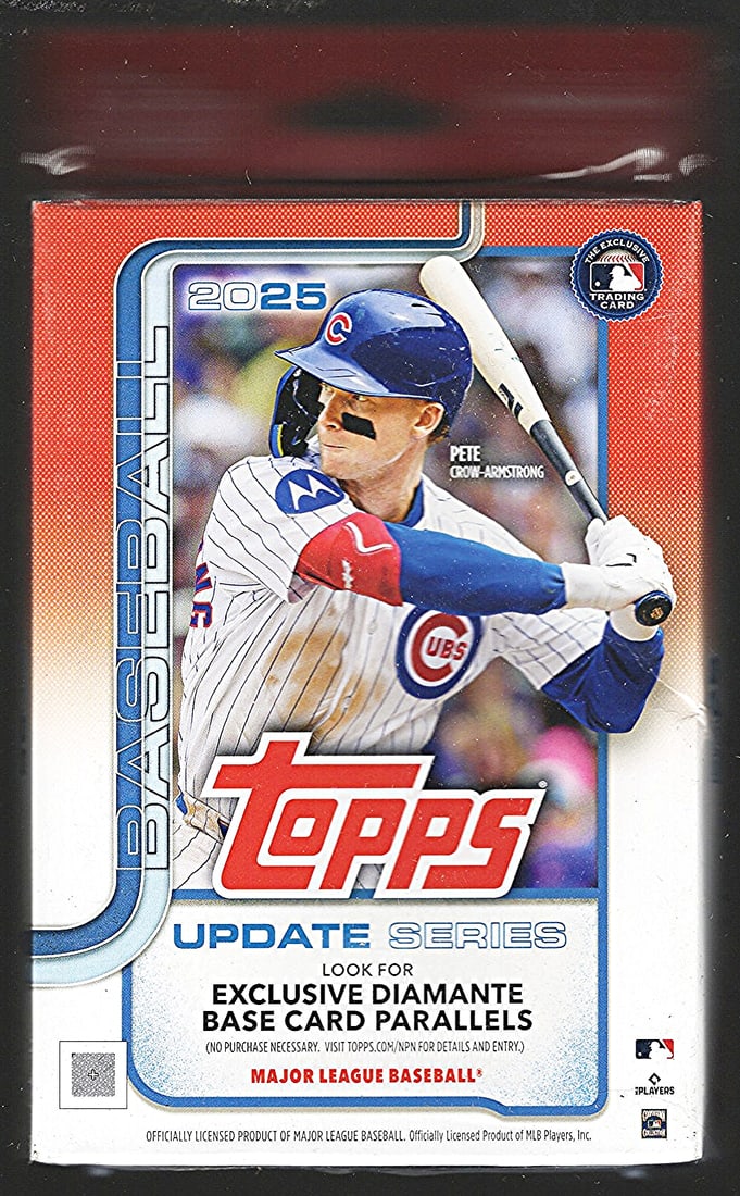 2025 Topps Update Series Baseball Cards HANGER BOX Sports Cards Rookie Cards James Wood (1 of 1)