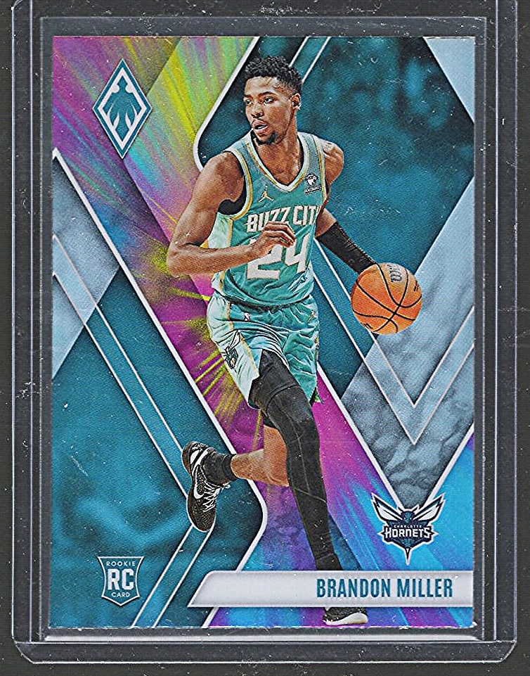 Brandon Miller Color Burst Case Hit SP Prizm Rookie Card 2023 Panini Phoenix #274: Panini Select, Prizm, Mosaic, Contenders, Zenith, Phoenix, Illusions, Absolute, Rookie NFL Sports Trading Cards, SP, SSP, Cards, Football Cards for Sale Near Me, Superbowl & Hall of Fame Player Cards,