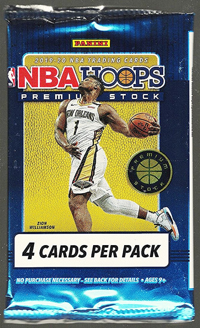 2019-20 Panini NBA Hoops Premium Stock Blaster Box Pack - RC's: Zion Williamson & Ja Morant (1 of 1)