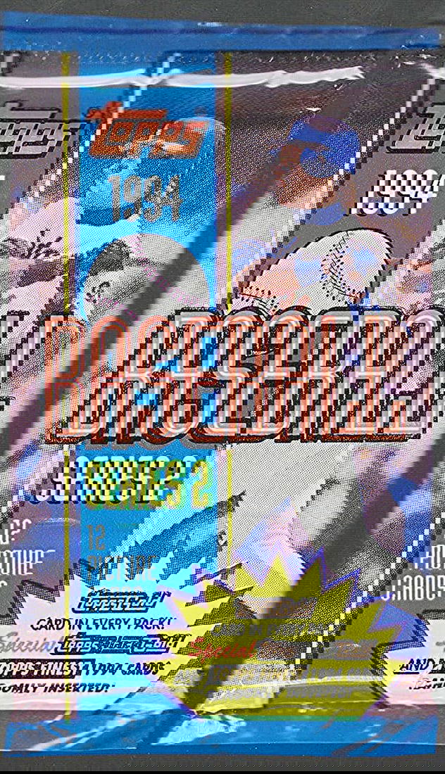 1994 Topps Vintage SERIES 2 Baseball Card Retail Box Wax Pack (1 of 1)