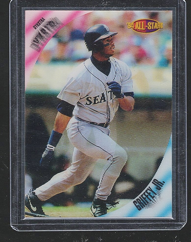 Ken Griffey, Jr. & Lenny Dykstra 1994 Pinnacle Sportflics All-Star Hologram #AS7: Pinnacle Baseball MLB Trading & Sports Cards, Sports Cards for Sale Near Me, Prizm, Mosaic, Select, SP, SSP, Auction Memorabilia Lots for Sale On Line, World Series & Hall of Fame Players