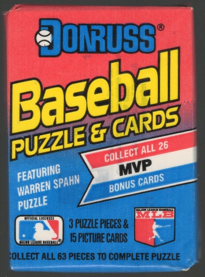 1989 Donruss Vintage Baseball Card Sealed Retail Box Pack Ken Griffey, Jr Rookie Card (1 of 1)