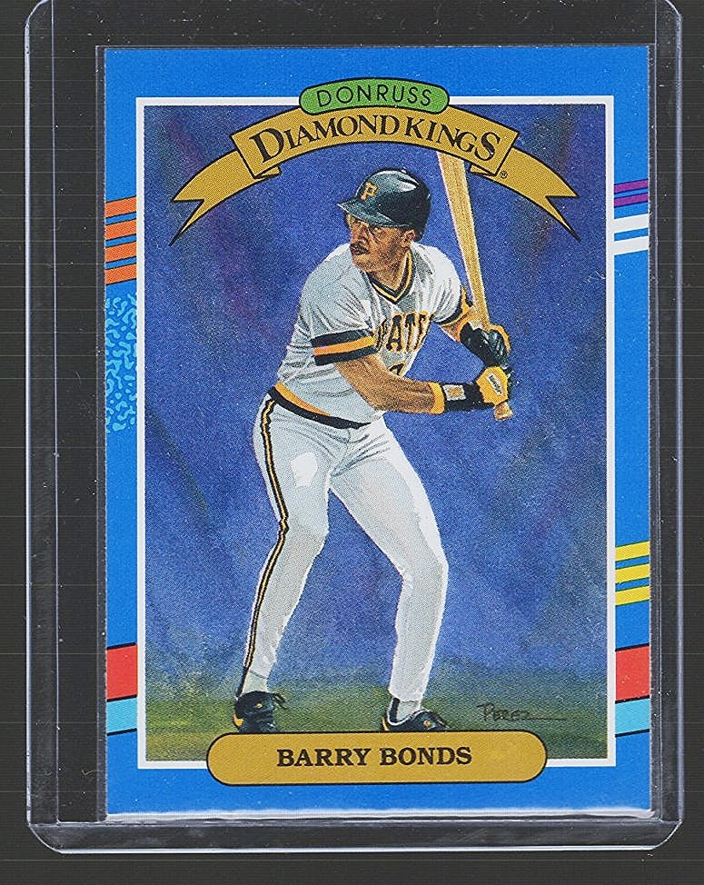 Barry Bonds Diamond Kings 1990 Donruss #4 MLB Trading Card (1 of 2)