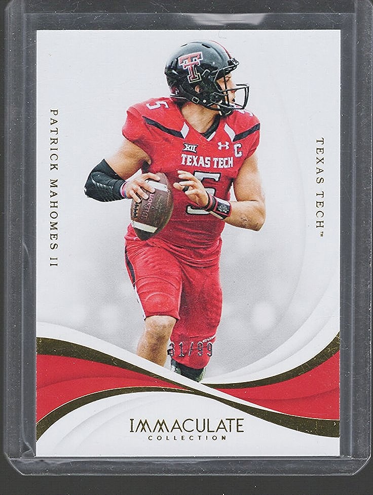 Patrick Mahomes #31/99 Gold 2019 Panini Immaculate Collection #2 (1 of 2)