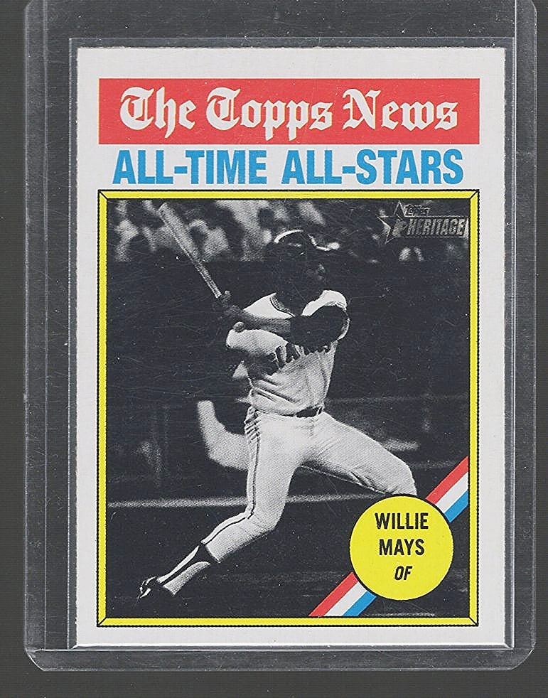 Willie Mays "The Topps News" All-Time All-Stars 2025 Topps #341 MLB Trading Cards: Topps Baseball MLB Trading & Sports Cards, Sports Cards for Sale Near Me, World Series & Hall of Fame Players Memorabilia, Refractors, X-Fractors, Numbered, SP, SSP, Valuable Auction Memorabilia Lots 
