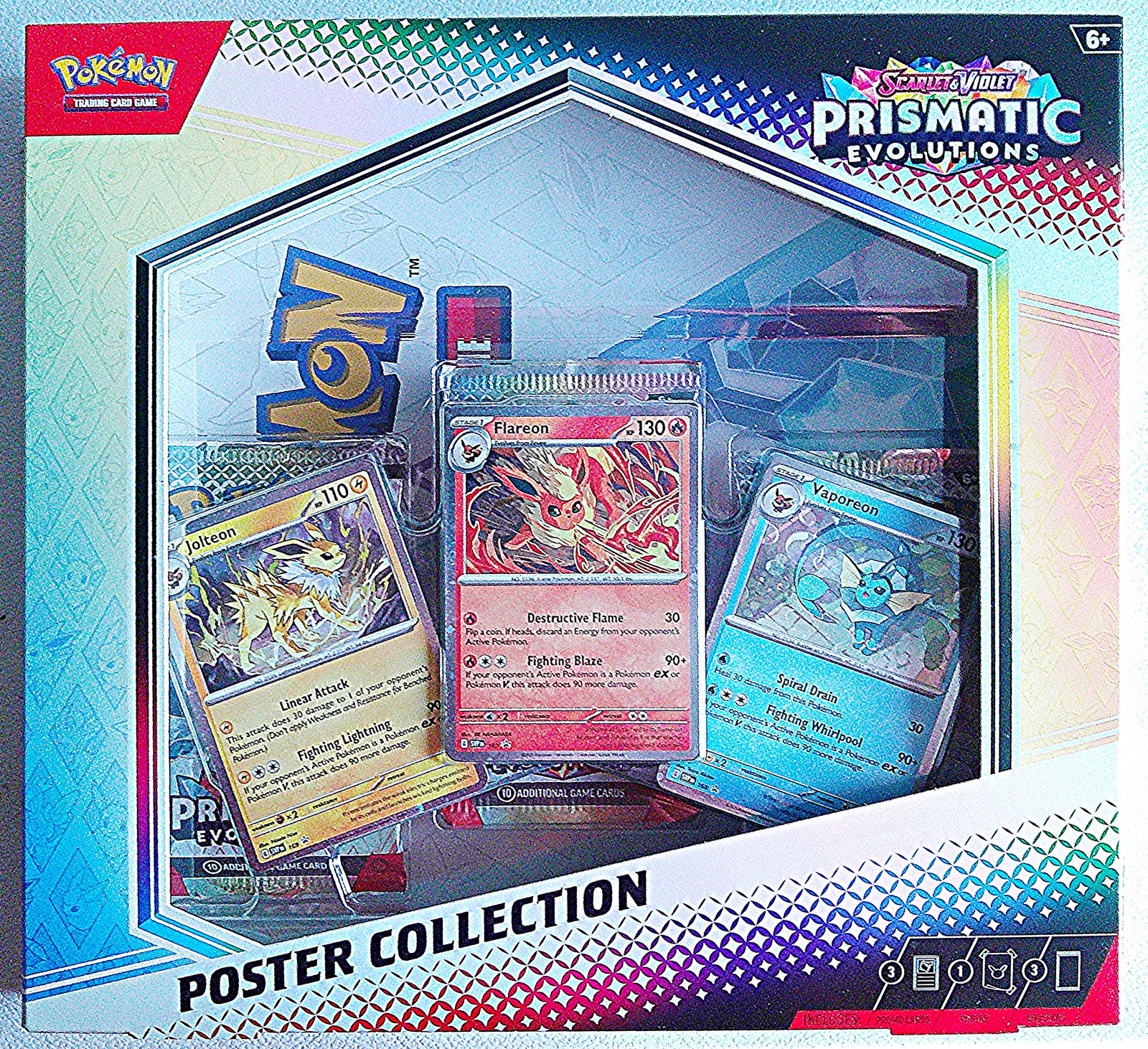 2025 Pokemon Scarlet & Violet Prismatic Evolutions Poster Collection (1 of 2)