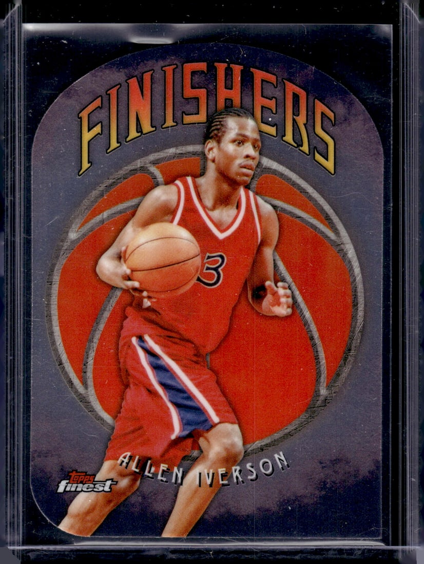 Allen Iverson Finishers Die Cut 2024-25 Topps Finest #F-7 76ers (1 of 2)