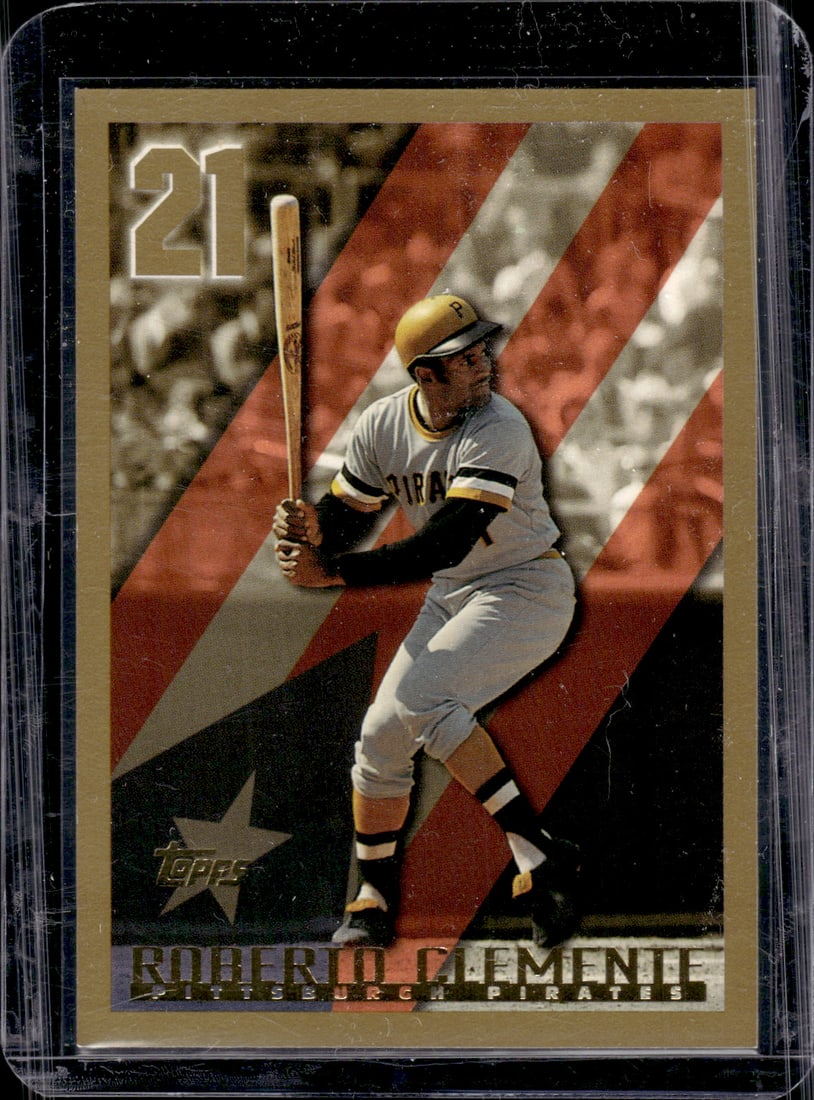 Roberto Clemente 1997 Topps #21 Pittsburgh Pirates (1 of 2)
