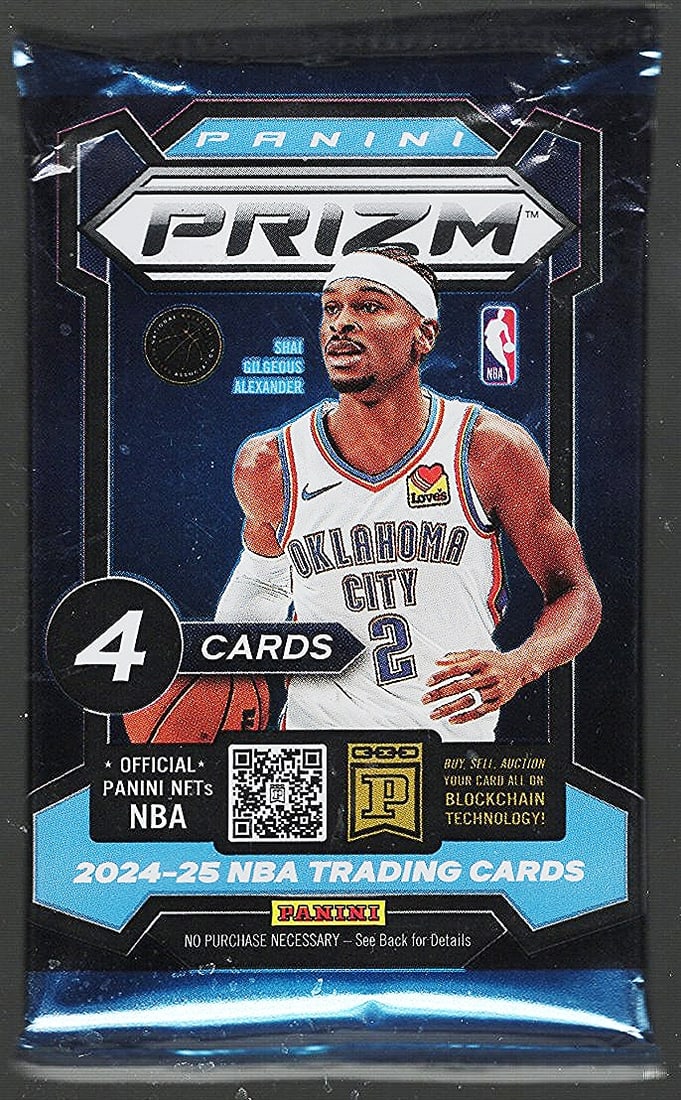 2024-25 Panini Prizm Basketball BLASTER BOX PACK - NBA Sports Trading Card: Panini Basketball NBA Trading & Sports Cards, Sports Cards for Sale Near Me, Stephon Castle, Zach Edey, Matis Buzelis, Alexander Sarr Rookie Cards, Panini Numbered Cards, Cracked Ice, Silver Prizm, Au