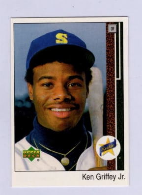 Ken Griffey Jr. Oversized 1999 Upper Deck #1 1989 Rookie Card (1 of 2)