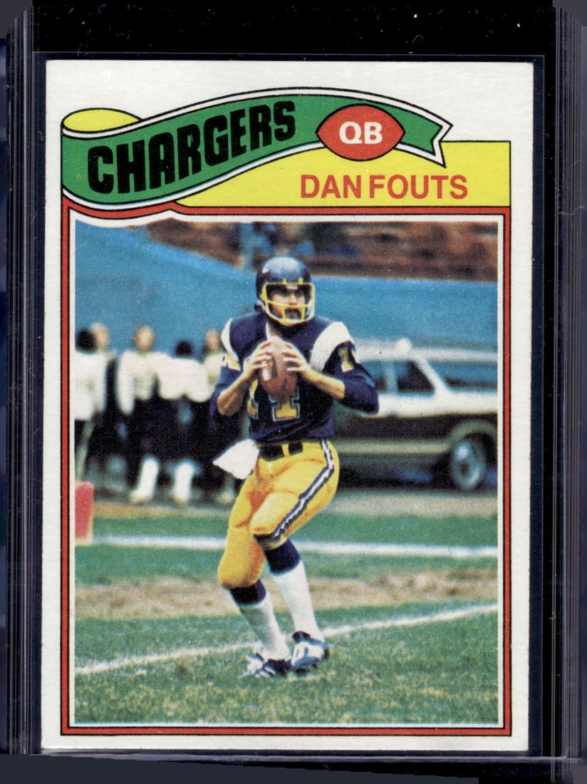 Dan Fouts 1977 Topps #274 San Diego Chargers: Topps Football NFL Trading Sports Cards, Sports Cards for Sale Near Me, Super Bowl & Hall of Fame Player Cards, Resurgence, Composite, SP, SSP, Valuable Auction Memorabilia Lots For Sale On Line
