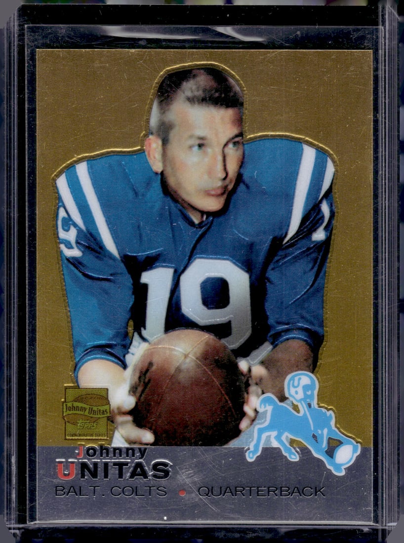 Johnny Unitas 2000 Topps Reprint #25 (1 of 2)