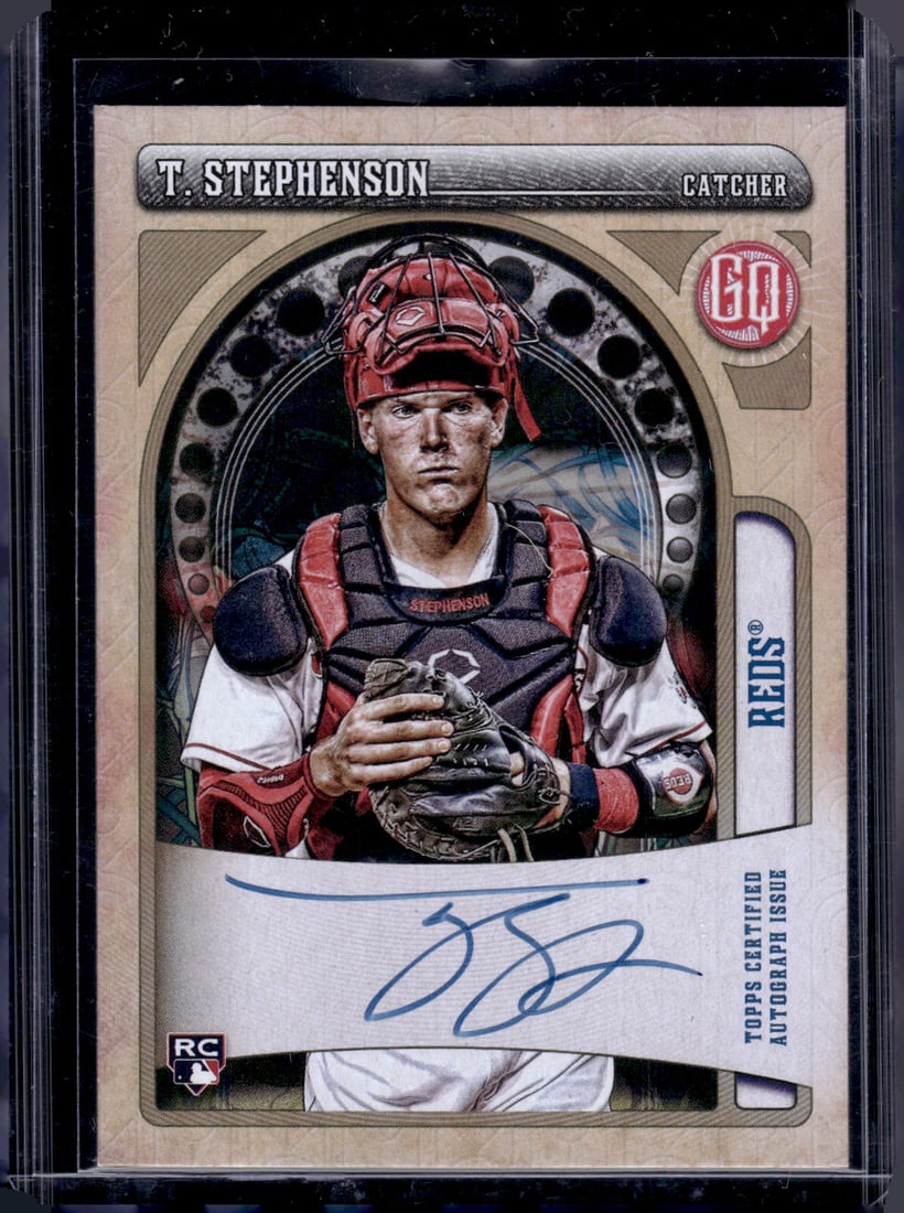 Tyler Stephenson Rookie Auto 2021 Topps Gypsy Queen #GQA-TST Cincinnati Reds (1 of 2)
