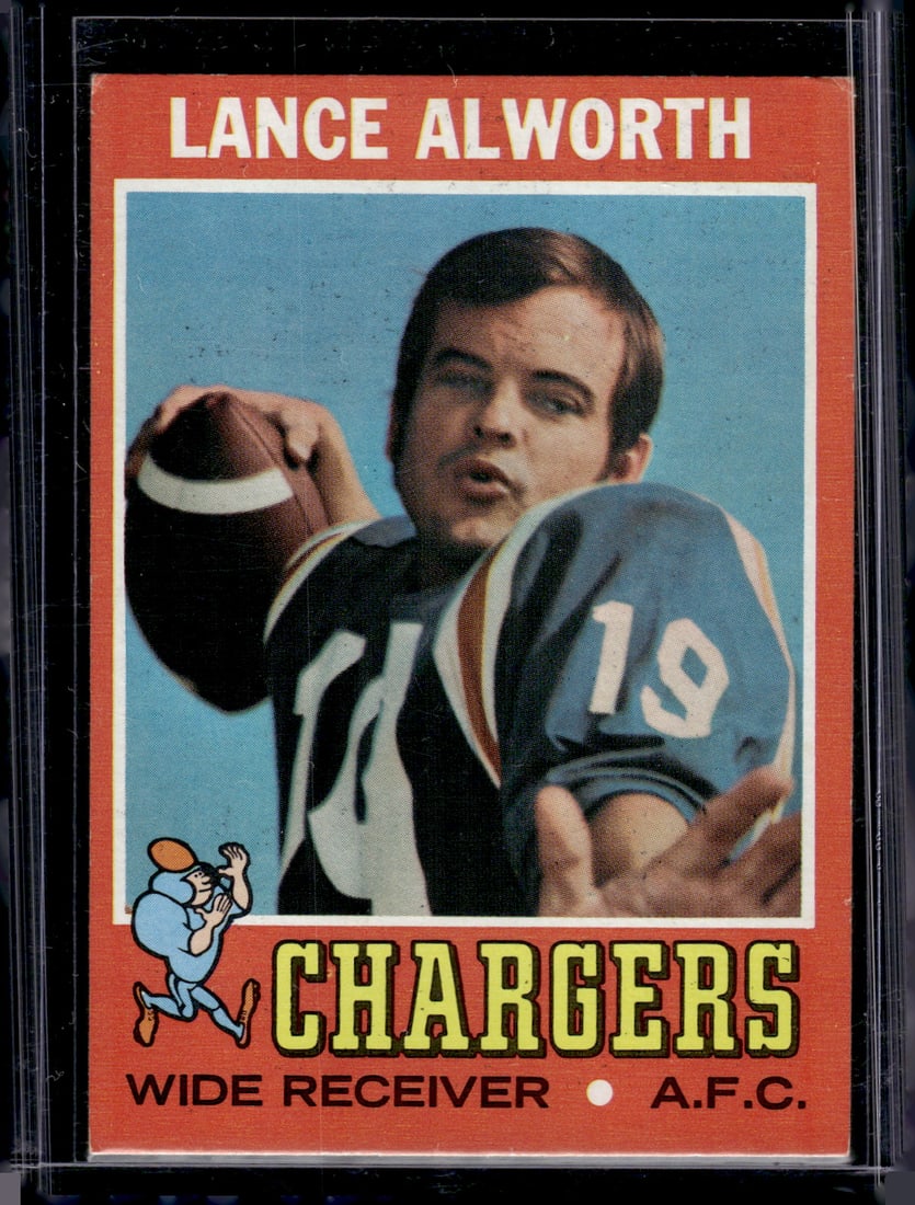 Lance Alworth 1969 Topps #10 Chargers: Topps Football NFL Trading Sports Cards, Sports Cards for Sale Near Me, Super Bowl & Hall of Fame Player Cards, Resurgence, Composite, SP, SSP, Valuable Auction Memorabilia Lots For Sale On Line