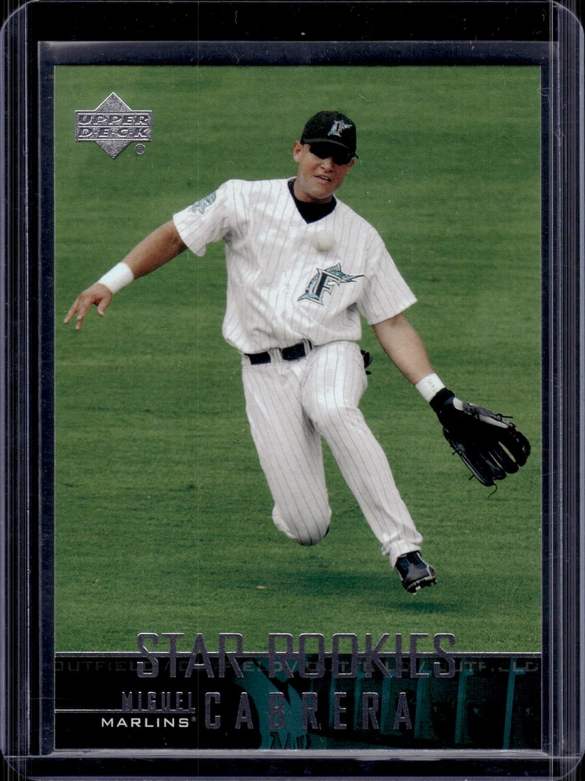 Miguel Cabrera Star Rookies 2003 Upper Deck #5 Florida Marlins, Tigers (1 of 2)