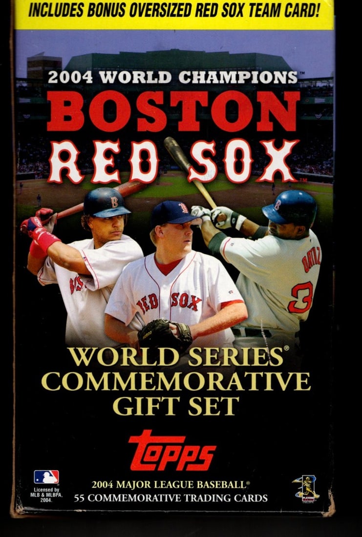 2004 Topps World Series Commemorative Set Red Sox. ALL CARDS INCLUDED NOT FACTORY SEALED (1 of 1)