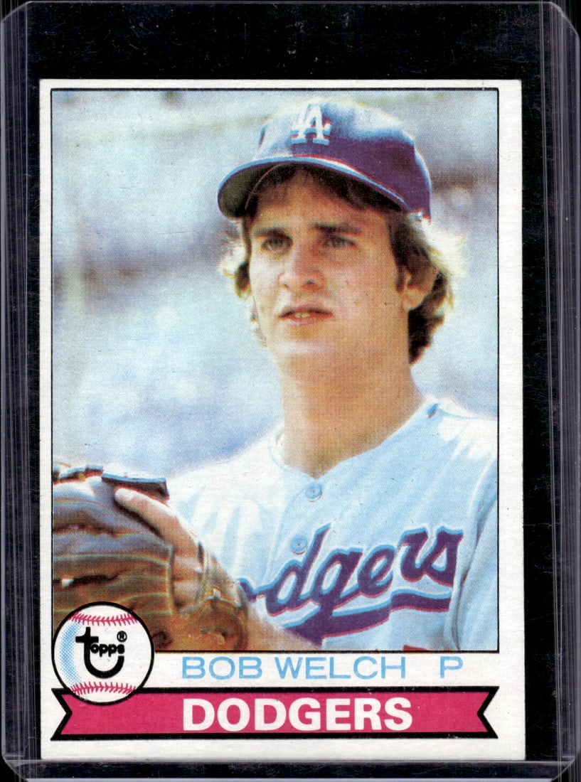 Bob Welch Rookie Card 1979 Topps #318 Dodgers: Topps Baseball MLB Trading & Sports Cards, Sports Cards for Sale Near Me, World Series & Hall of Fame Players Memorabilia, Refractors, X-Fractors, Numbered, SP, SSP, Valuable Auction Memorabilia Lots 