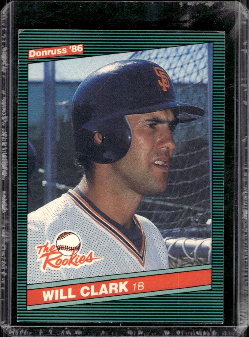 Will Clark The Rookies 1986 Donruss #32 (1 of 2)