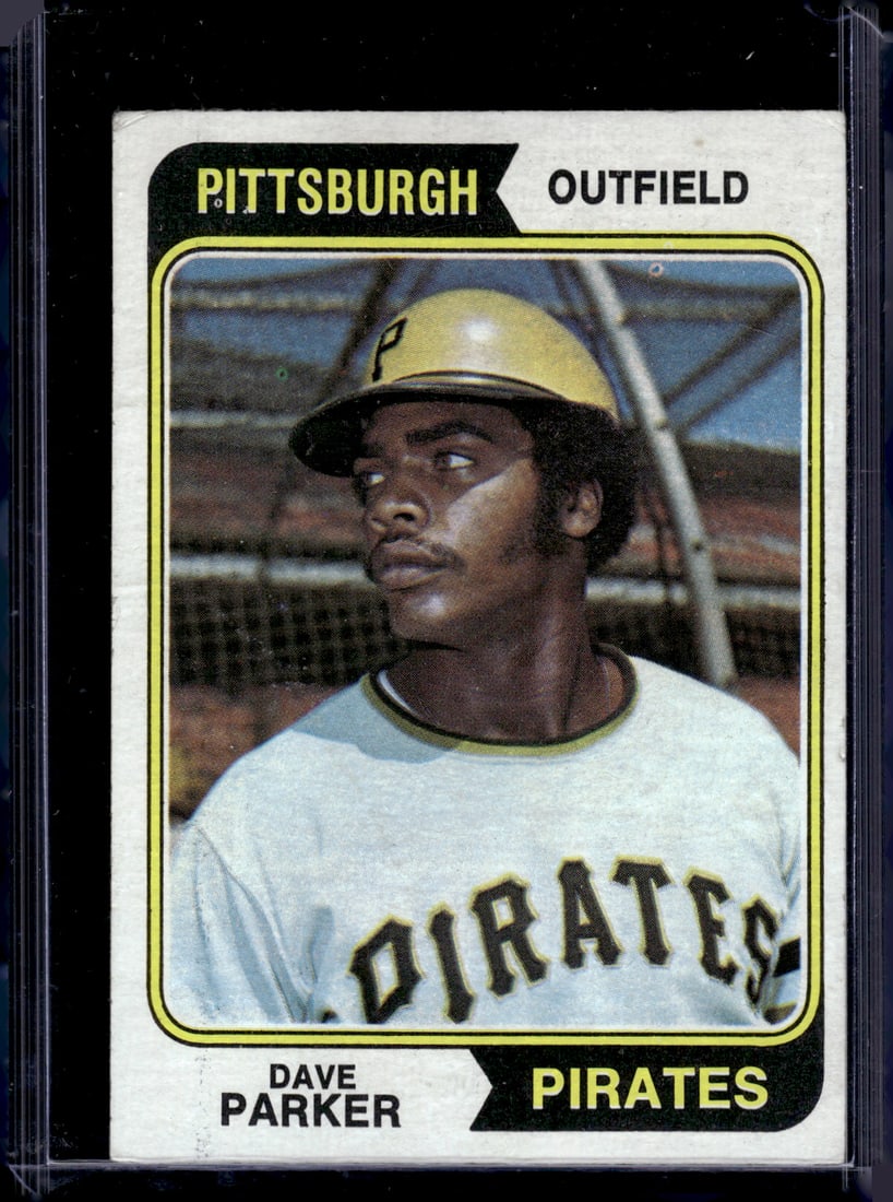 Dave Parker Rookie Card 1974 Topps #252 Pittsburgh Pirates (1 of 2)