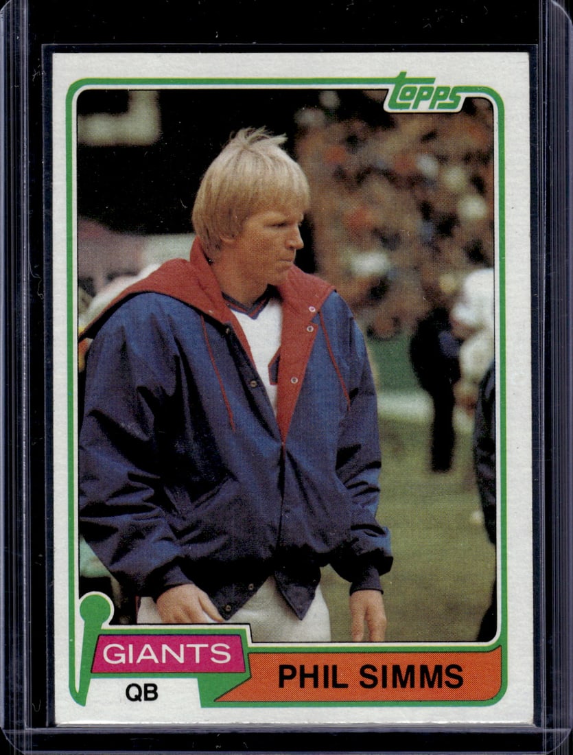 Phil Simms 1981 Topps #55 New York Giants (1 of 2)