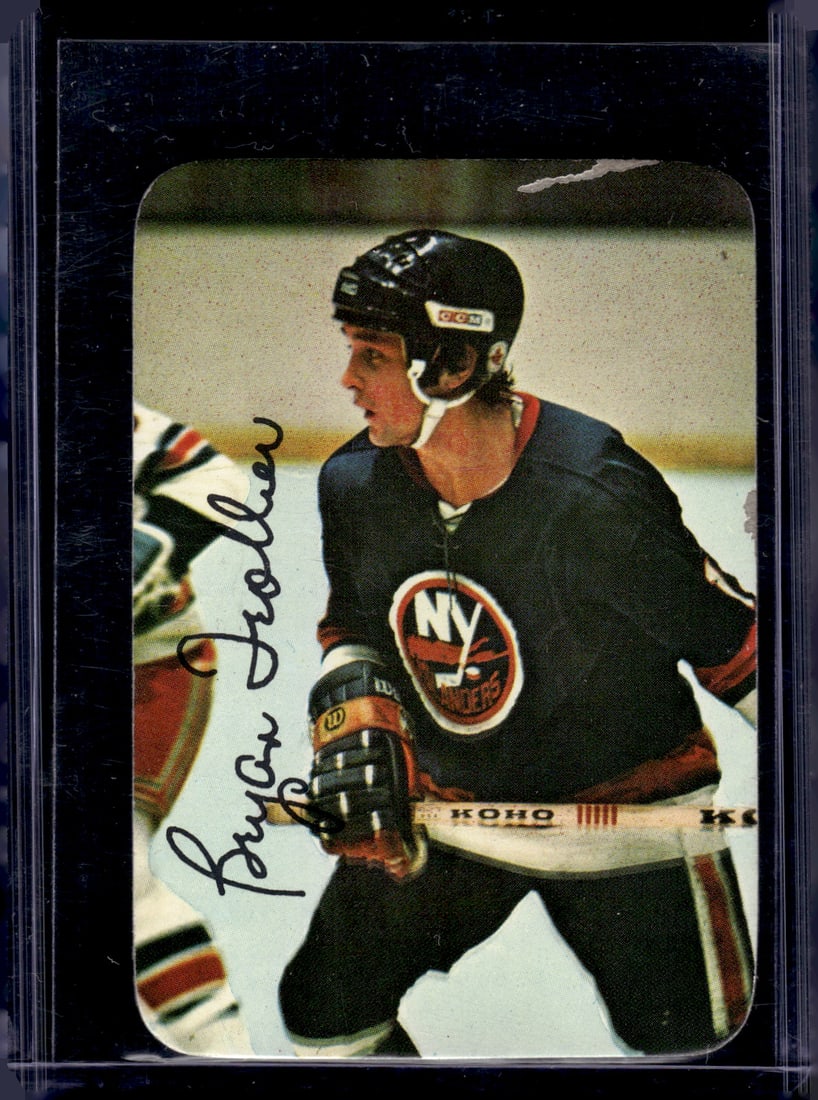 Bryan Trottier Rookie Card 1976 Topps Glossy #15 New York Islanders (1 of 2)