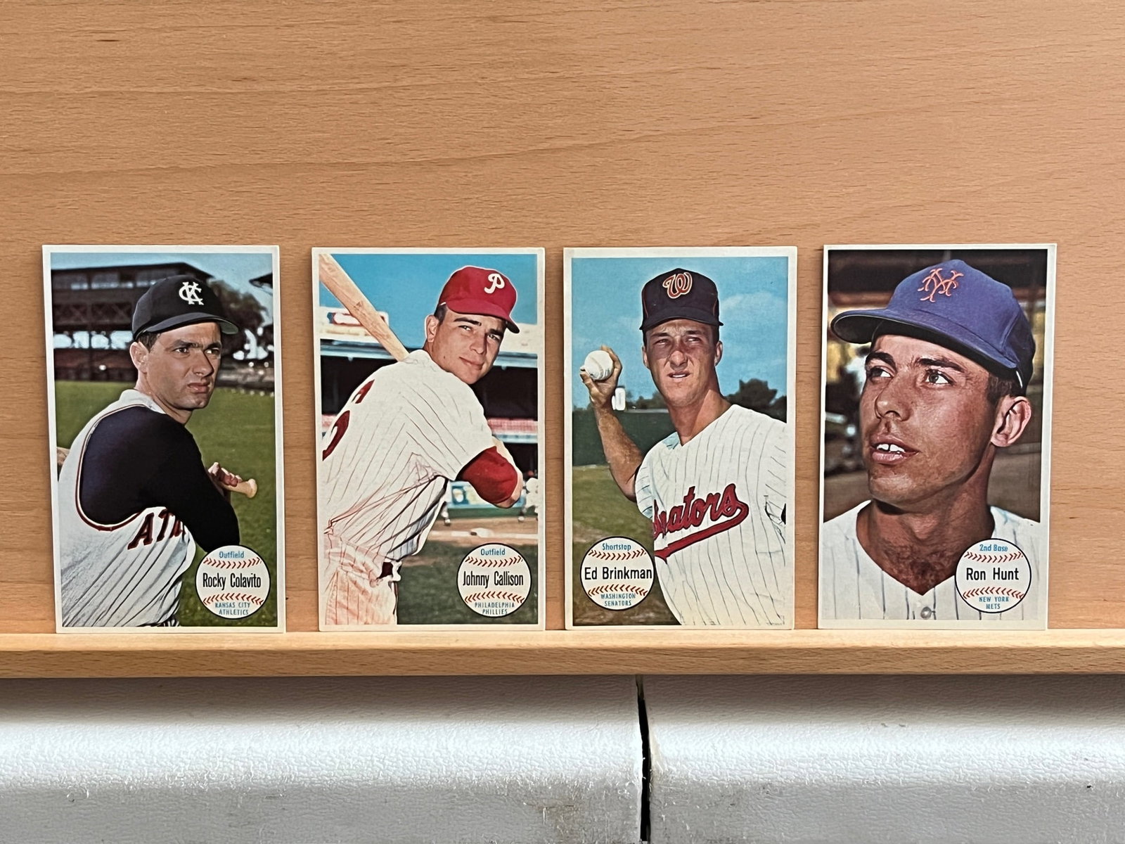 Lot of 4 1964 Topps Giants. All Different, See Pictures for Cards/Condition: Topps Baseball MLB Trading & Sports Cards, Sports Cards for Sale Near Me, World Series & Hall of Fame Players Memorabilia, Refractors, X-Fractors, Numbered, SP, SSP, Valuable Auction Memorabilia Lots 