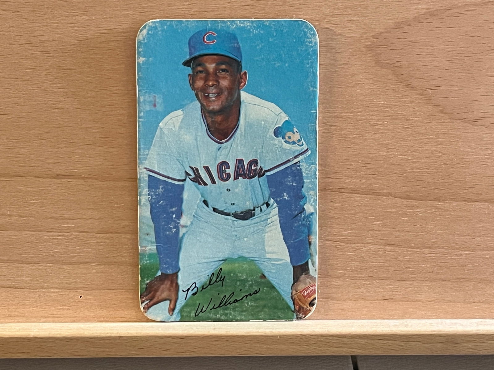 Billy Williams 1970 Topps Super #40 Faint Writing on Back See Pictures (1 of 2)