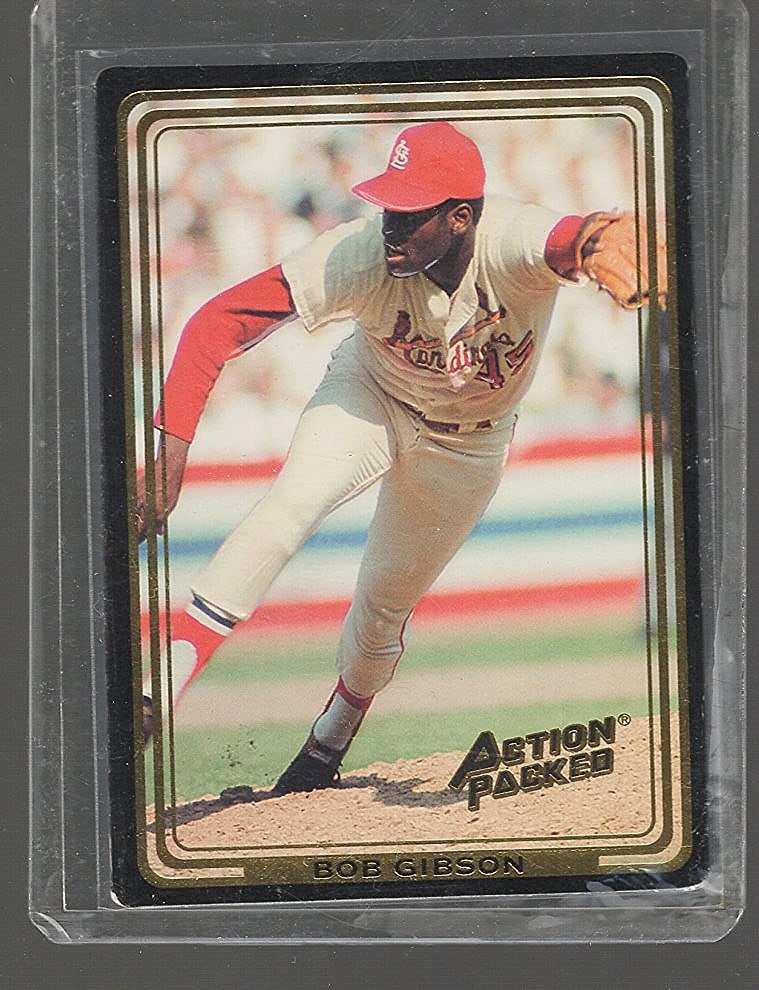 Bob Gibson Carreer Highlights Vintage MLB Trading Card 1992 Action Packed #3 (1 of 2)