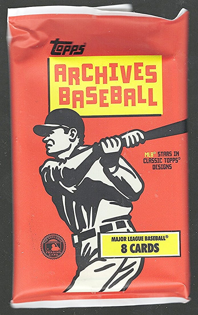 2024 Topps Archives Baseball BLASTER BOX PACK - Paul Skenes, Elly De La Cruz Rookie Cards (1 of 1)