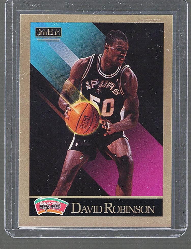 David Robinson Rookie Card 1990 Skybox #260 Vintage NBA Trading Card (1 of 2)