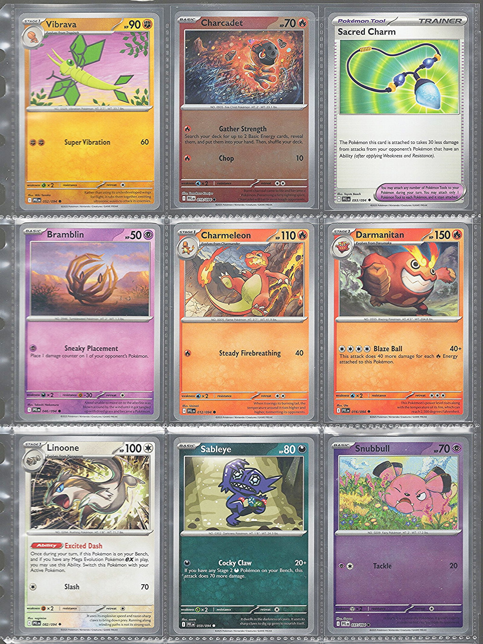 9 - Pokemon Phantasmal Flames Cards: Including Reverse Holos, & Base (1 of 2)